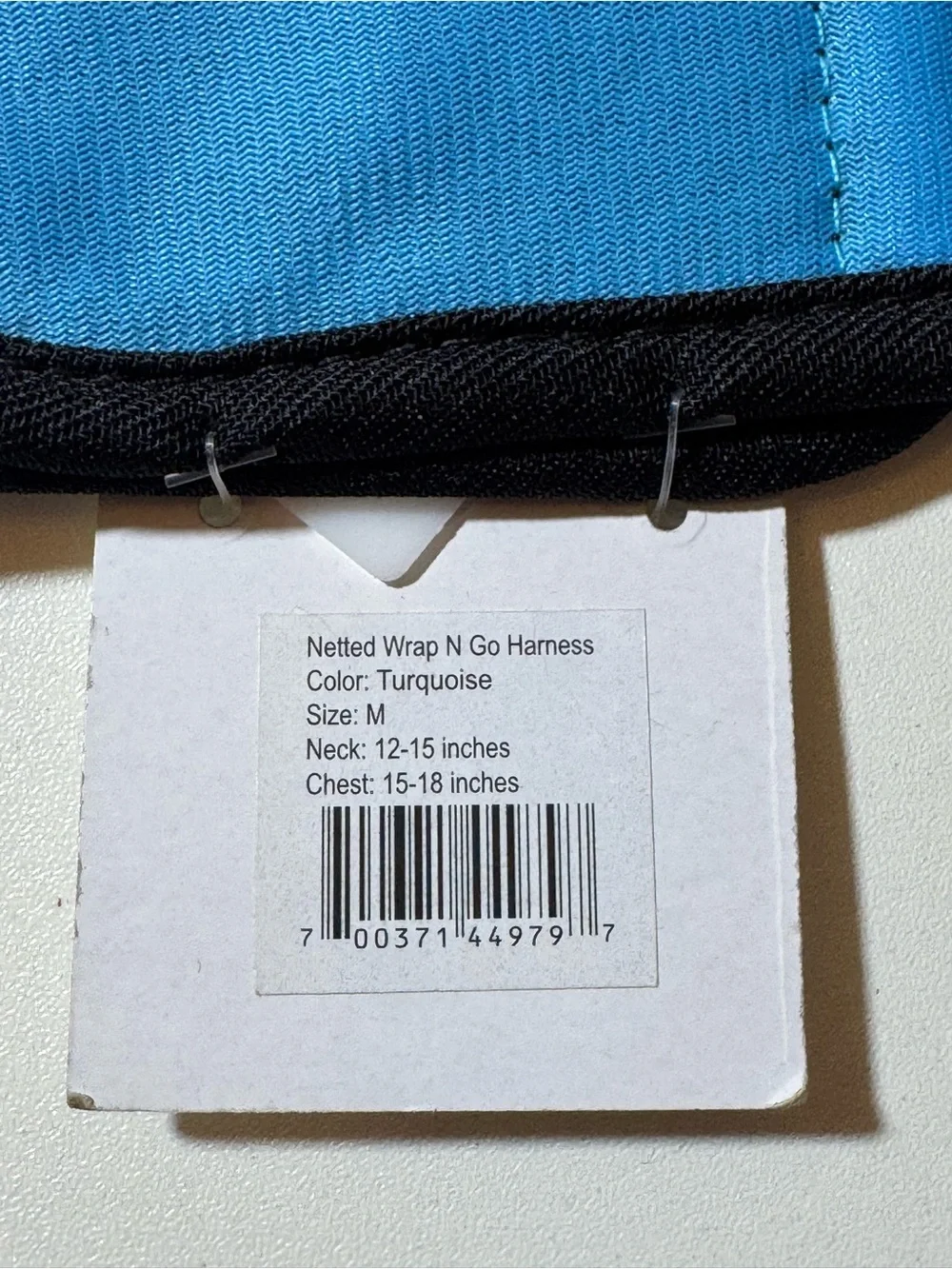 Blue Mesh Pet Harness-Medium
